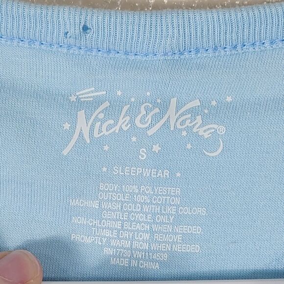 Nick & Nora Cloud 9 Onesie Pajama NWT Size Small Y2k 2000's - Picture 9 of 10